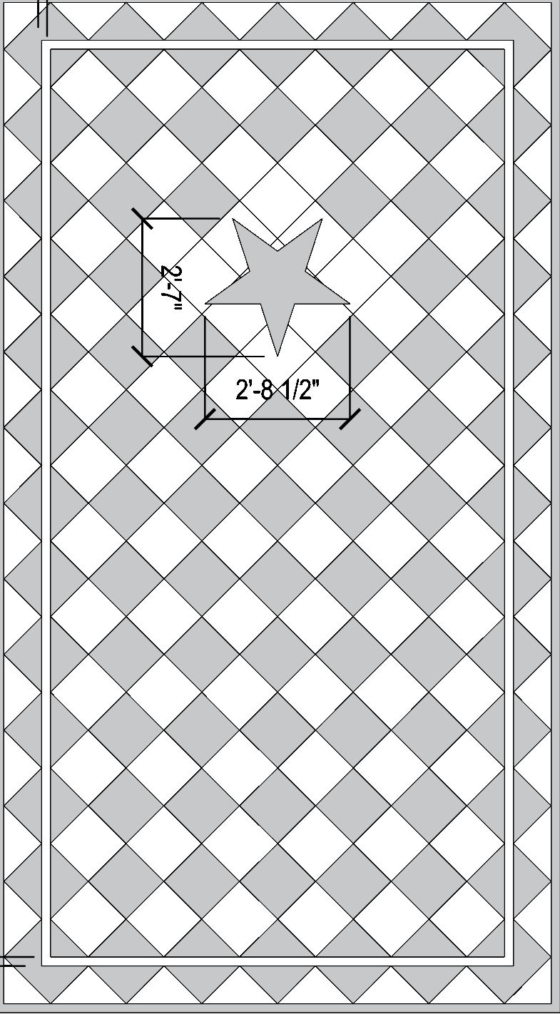 Feature Floor Pattern